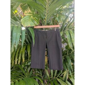 Vintage Theory y2k shorts 2 Pants Made In USA Black capri bermuda classic